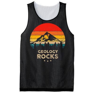 Geology Rocks Funny Geologist Gift Idea Mesh Reversible Basketball Jersey Tank