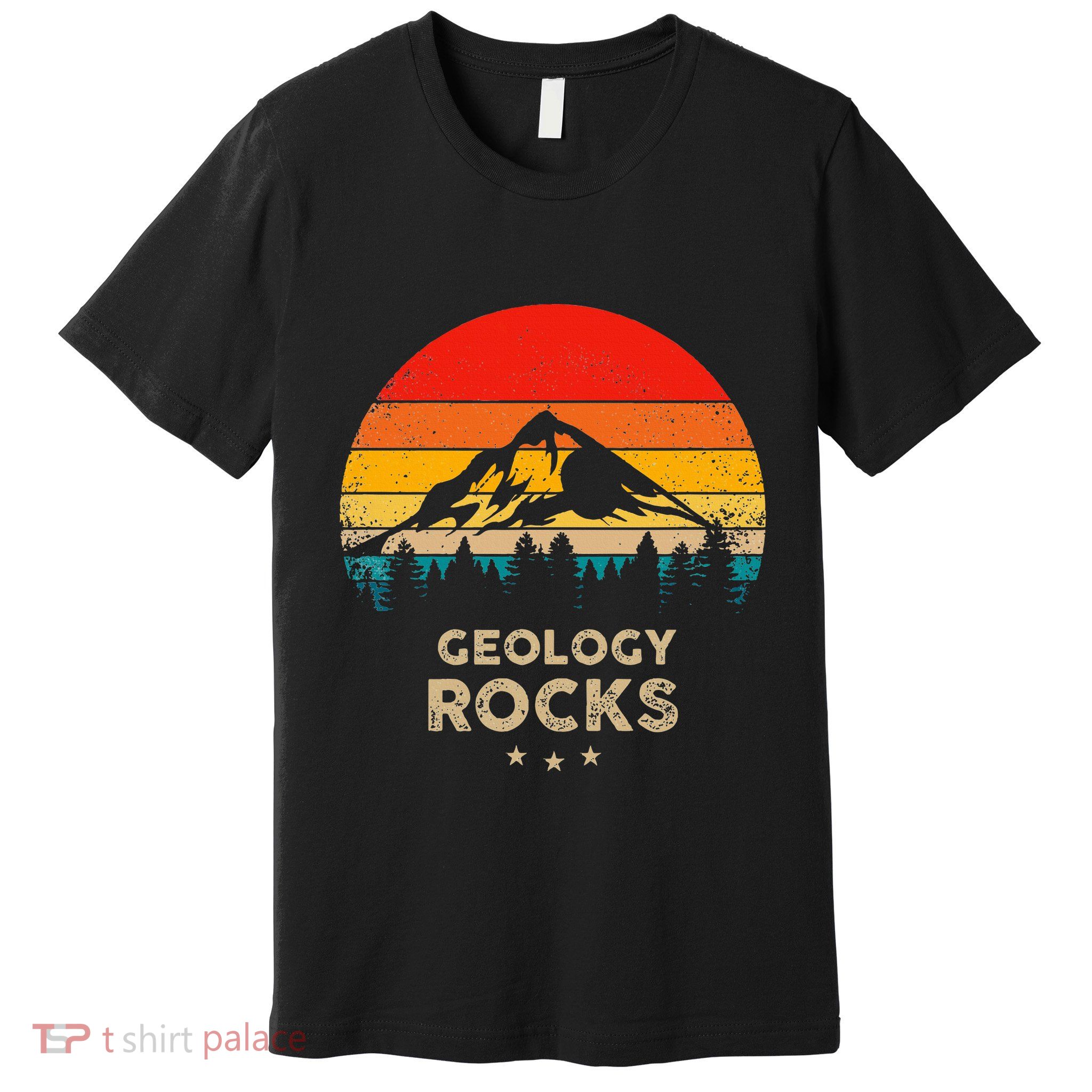 Geology Rocks Funny Geologist Gift Idea Premium T-Shirt