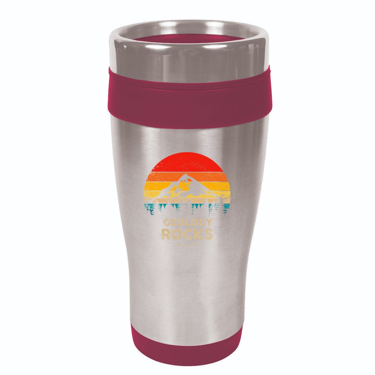 Geology Rocks Funny Geologist Gift Idea 16oz Travel Tumbler