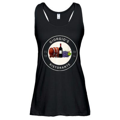 GiorgioS Ristorante Great Food Atmosphere Aura Ladies Essential Flowy Tank