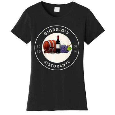 GiorgioS Ristorante Great Food Atmosphere Aura Women's T-Shirt