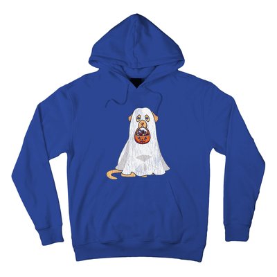 Golden Retriever Ghost Dog Mom Dad Trick Or Treat Halloween Gift Hoodie