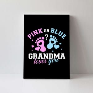 Gender Reveal Grandma Canvas