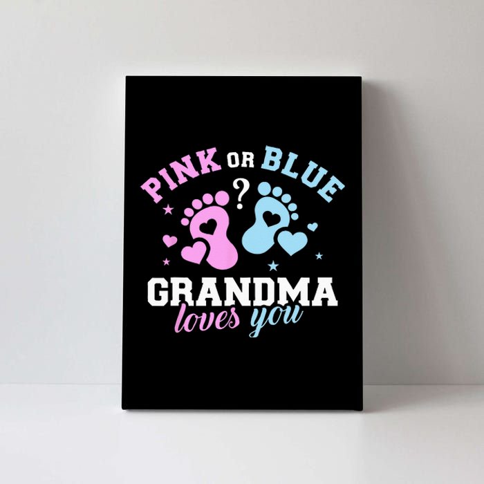 Gender Reveal Grandma Canvas