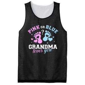 Gender Reveal Grandma Mesh Reversible Basketball Jersey Tank