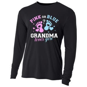 Gender Reveal Grandma Cooling Performance Long Sleeve Crew