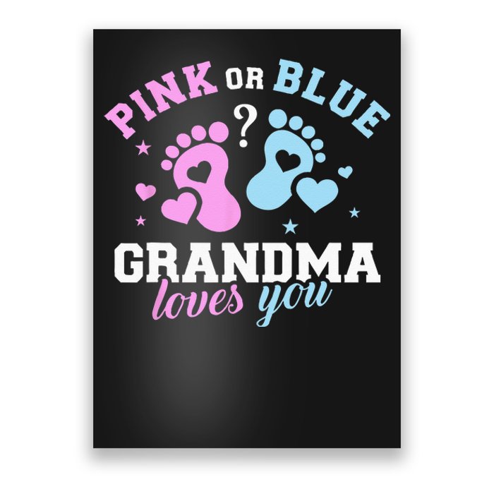 Gender Reveal Grandma Poster