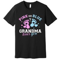 Gender Reveal Grandma Premium T-Shirt