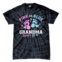 Gender Reveal Grandma Tie-Dye T-Shirt