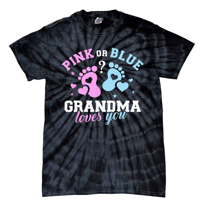 Gender Reveal Grandma Tie-Dye T-Shirt