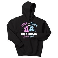 Gender Reveal Grandma Kids Hoodie