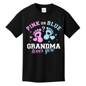 Gender Reveal Grandma Kids T-Shirt