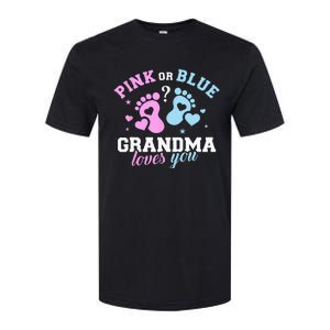 Gender Reveal Grandma Softstyle CVC T-Shirt