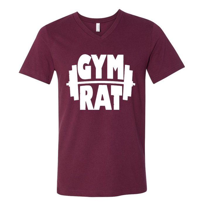 Gym Rat V-Neck T-Shirt