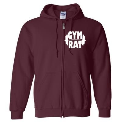 Gym Rat Full Zip Hoodie