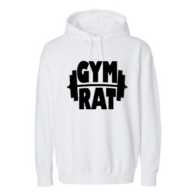 Gym Rat Garment-Dyed Fleece Hoodie