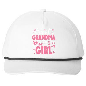 Gender Reveal Great Grandma Says Girl Baby Matching Family Long Sleeve Snapback Five-Panel Rope Hat