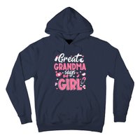 Gender Reveal Great Grandma Says Girl Baby Matching Family Long Sleeve Hoodie