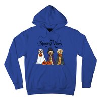 Golden Retriever Ghost Dogs Halloween Dog Witch Spooky Vibes Great Gift Hoodie