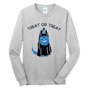 Golden Retriever Ghost Halloween Trick Or Treat Dog Lovers Gift Tall Long Sleeve T-Shirt