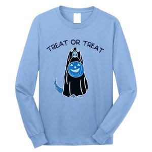 Golden Retriever Ghost Halloween Trick Or Treat Dog Lovers Gift Long Sleeve Shirt