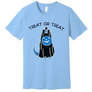 Golden Retriever Ghost Halloween Trick Or Treat Dog Lovers Gift Premium T-Shirt