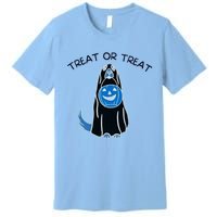 Golden Retriever Ghost Halloween Trick Or Treat Dog Lovers Gift Premium T-Shirt