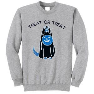 Golden Retriever Ghost Halloween Trick Or Treat Dog Lovers Gift Tall Sweatshirt