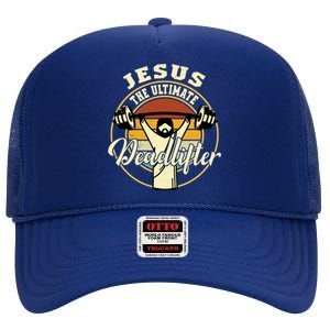 Gym Retro Gift High Crown Mesh Back Trucker Hat