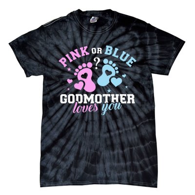 Gender reveal godmother Tie-Dye T-Shirt