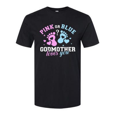 Gender reveal godmother Softstyle® CVC T-Shirt