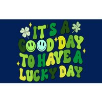 Green Retro Groovy St Patricks Day Party funny Bumper Sticker