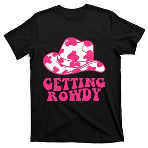 Getting Rowdy Getting Hitched Nashville Bachelorette Party T-Shirt