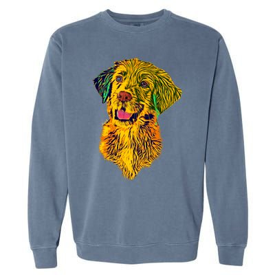 Golden Retriever Gorgeous Pet Dog Lover Gift Garment-Dyed Sweatshirt