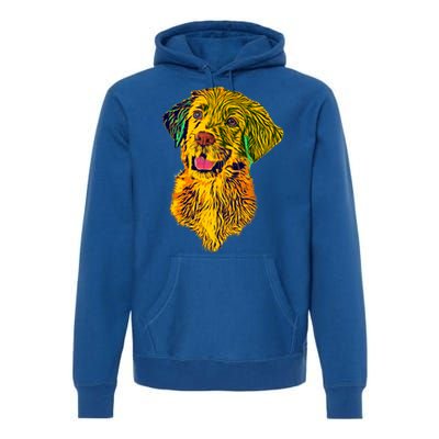 Golden Retriever Gorgeous Pet Dog Lover Gift Premium Hoodie