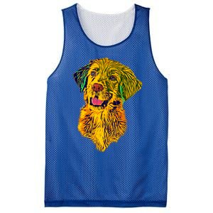 Golden Retriever Gorgeous Pet Dog Lover Gift Mesh Reversible Basketball Jersey Tank