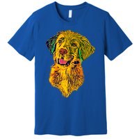 Golden Retriever Gorgeous Pet Dog Lover Gift Premium T-Shirt