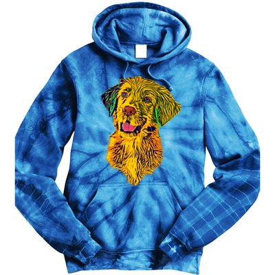 Golden Retriever Gorgeous Pet Dog Lover Gift Tie Dye Hoodie