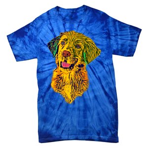 Golden Retriever Gorgeous Pet Dog Lover Gift Tie-Dye T-Shirt