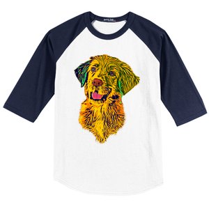 Golden Retriever Gorgeous Pet Dog Lover Gift Baseball Sleeve Shirt