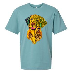 Golden Retriever Gorgeous Pet Dog Lover Gift Sueded Cloud Jersey T-Shirt