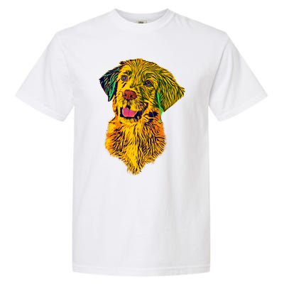 Golden Retriever Gorgeous Pet Dog Lover Gift Garment-Dyed Heavyweight T-Shirt