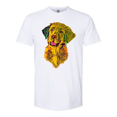 Golden Retriever Gorgeous Pet Dog Lover Gift Softstyle CVC T-Shirt