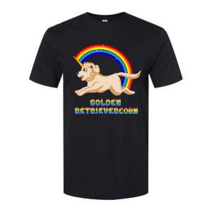 Golden Retriver Golden Retrivercorn Softstyle CVC T-Shirt