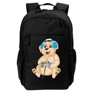 Golden Retriver Gamer Daily Commute Backpack