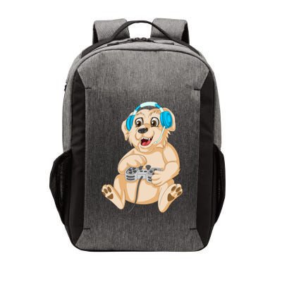 Golden Retriver Gamer Vector Backpack