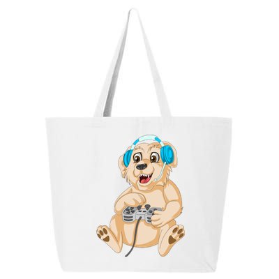 Golden Retriver Gamer 25L Jumbo Tote