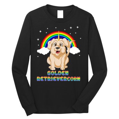 Golden Retriver Golden Retrivercorn Long Sleeve Shirt