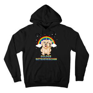 Golden Retriver Golden Retrivercorn Tall Hoodie