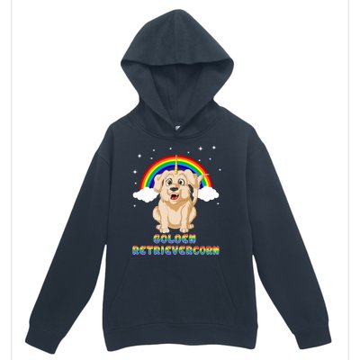 Golden Retriver Golden Retrivercorn Urban Pullover Hoodie